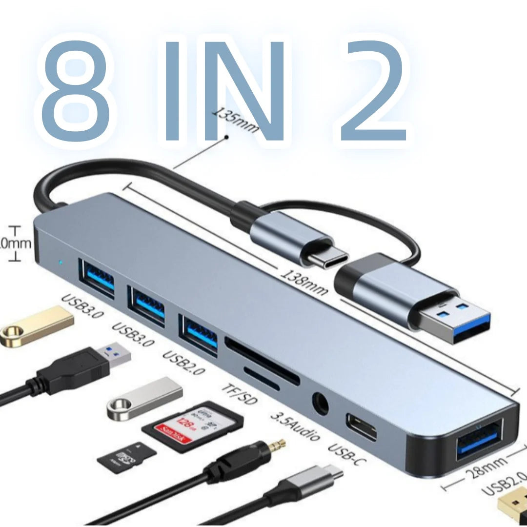 7 Port USB Hub