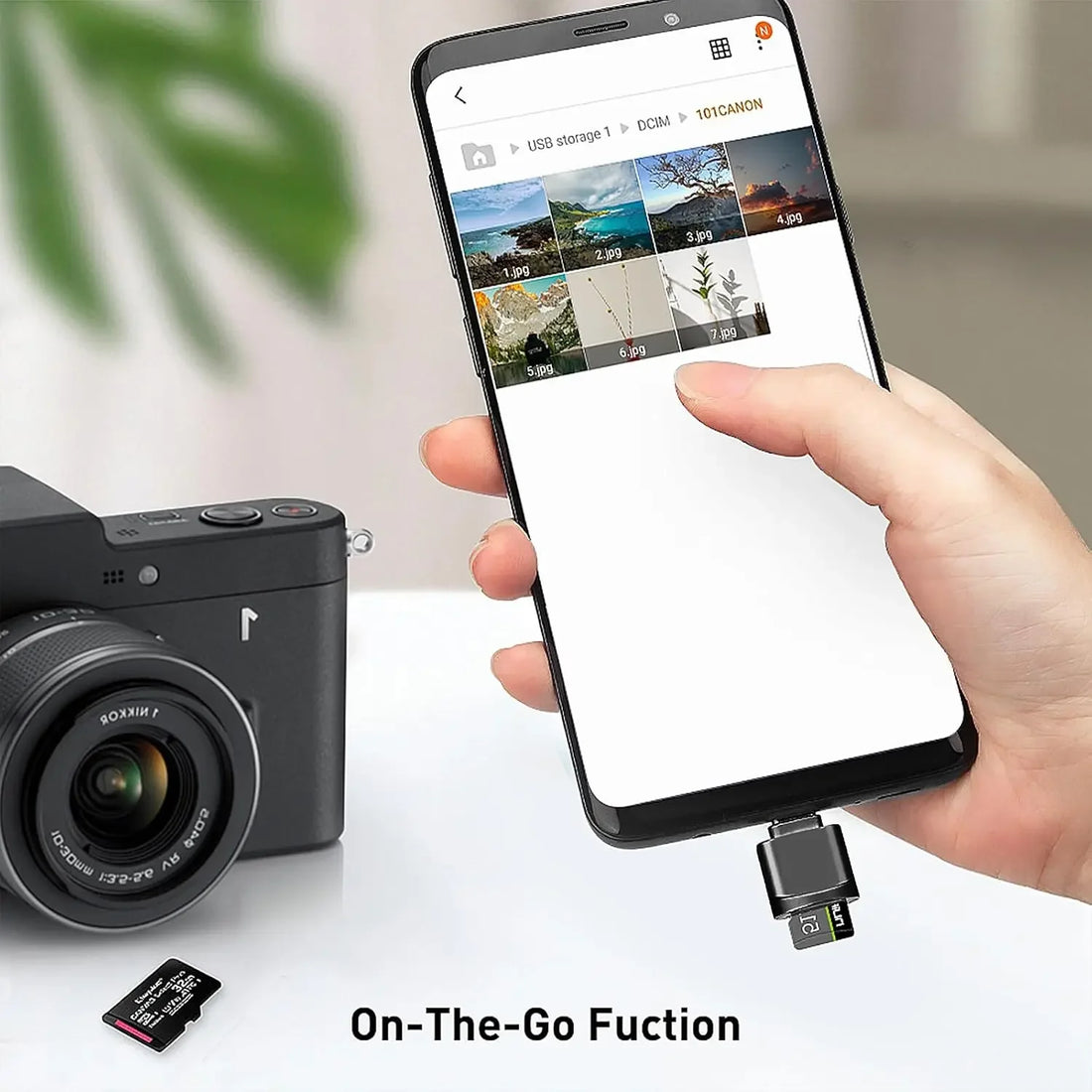 USB-C SD Card Reader