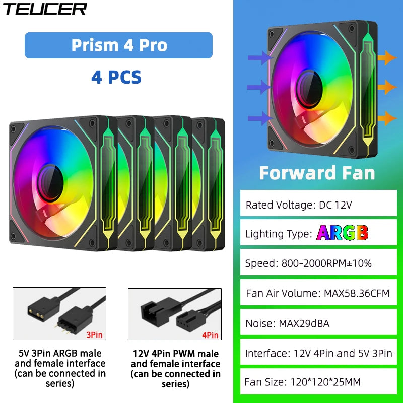 120mm ARGB PC Case Fan
