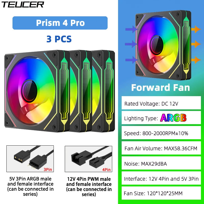 120mm ARGB PC Case Fan
