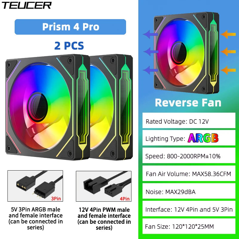 120mm ARGB PC Case Fan
