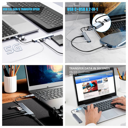 7 Port USB Hub
