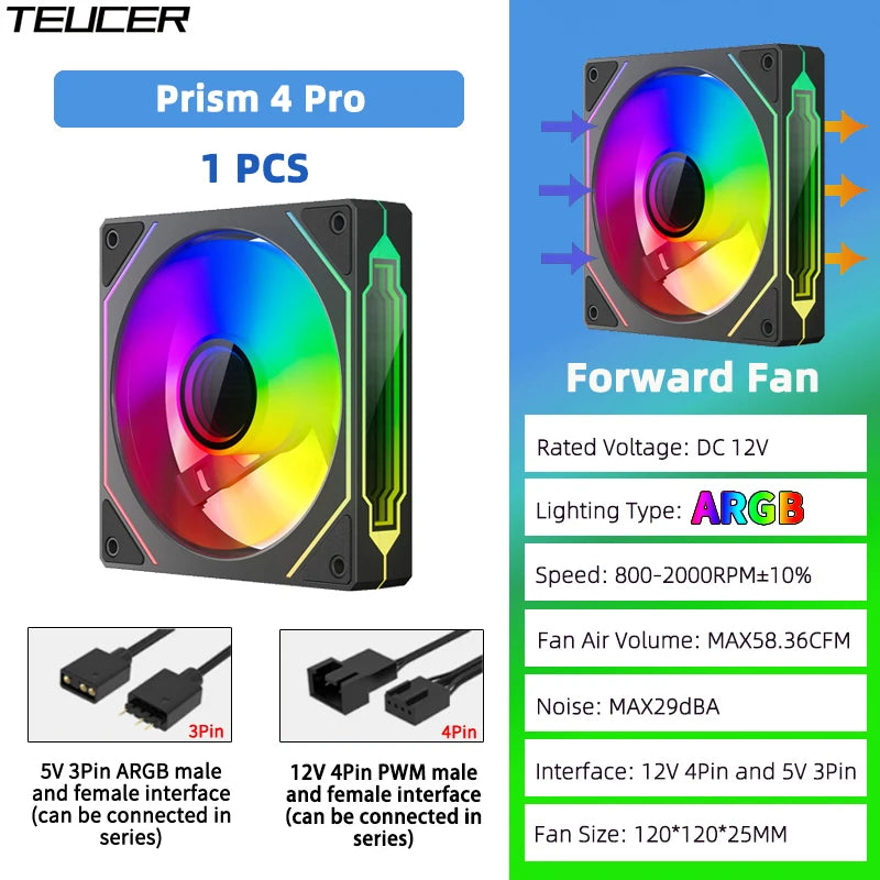 120mm ARGB PC Case Fan