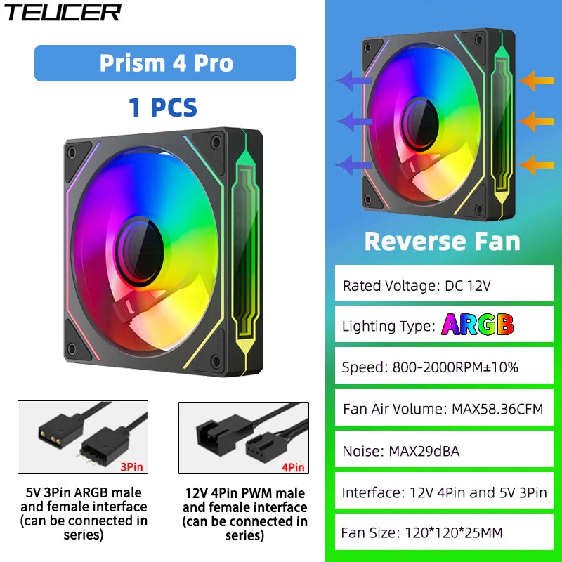 120mm ARGB PC Case Fan