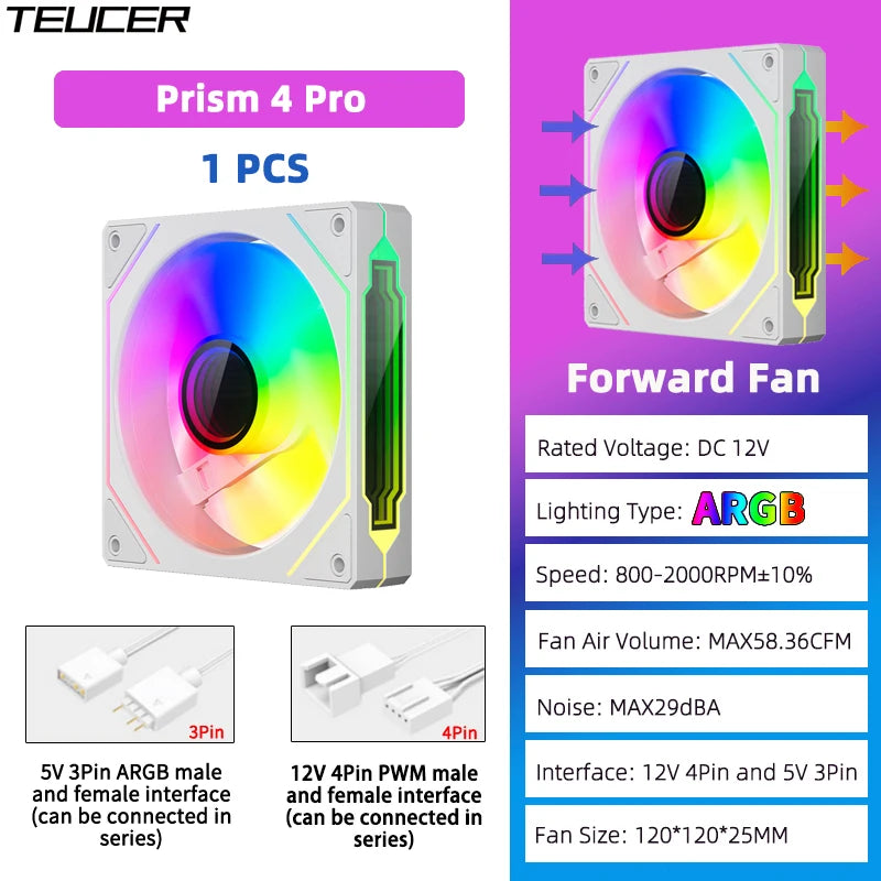 120mm ARGB PC Case Fan