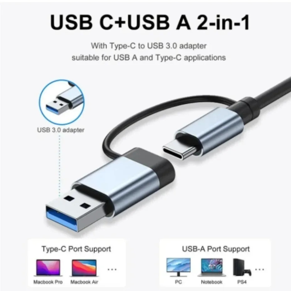 7 Port USB Hub