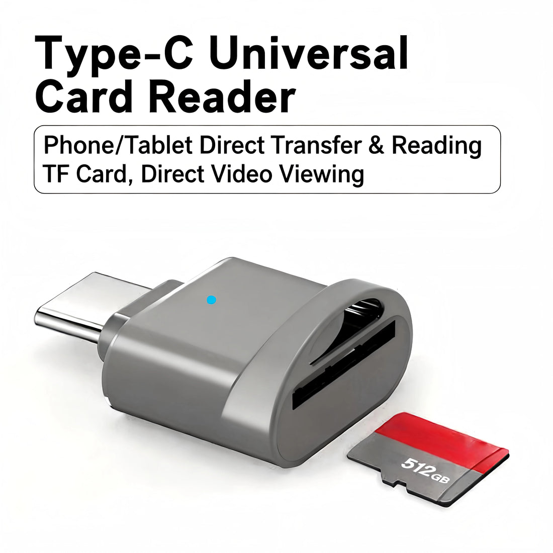 USB-C SD Card Reader