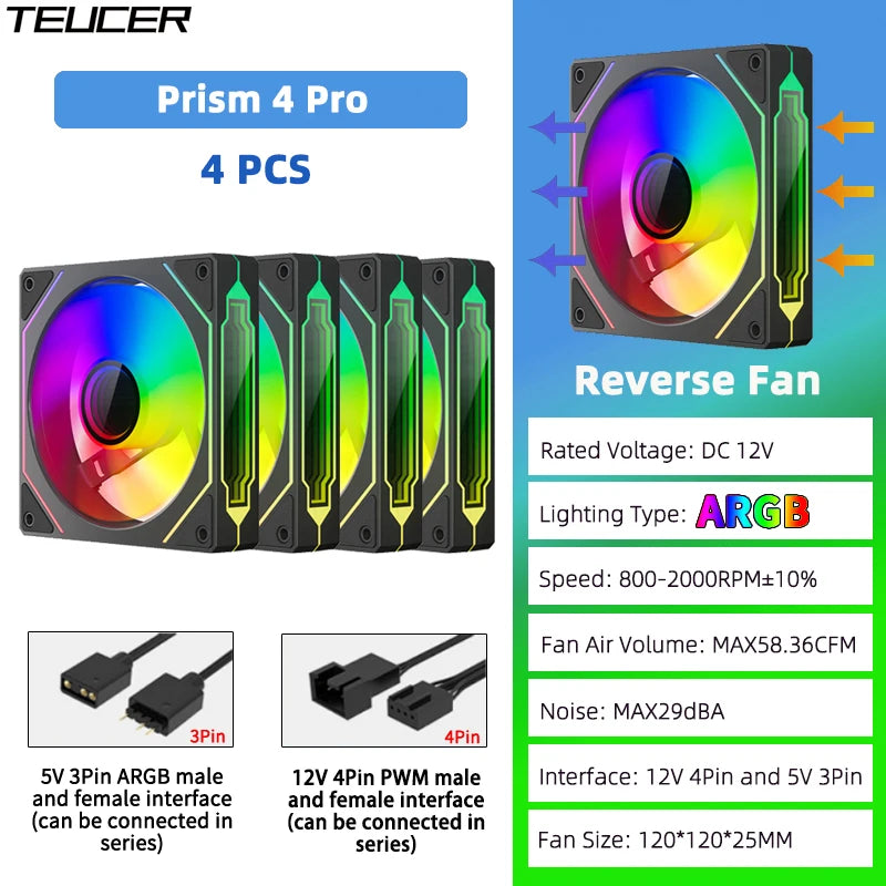 120mm ARGB PC Case Fan