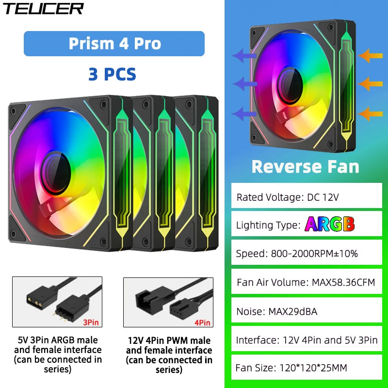 120mm ARGB PC Case Fan